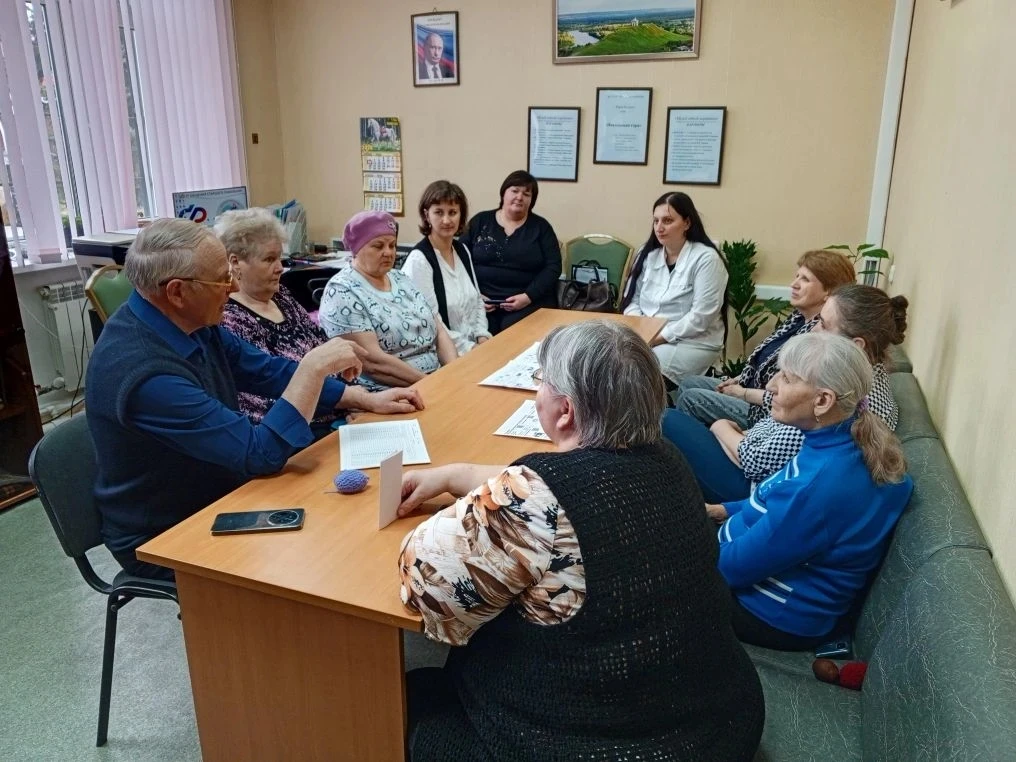 В "Теплом стане " прошла встреча с врачом-терапевтом.