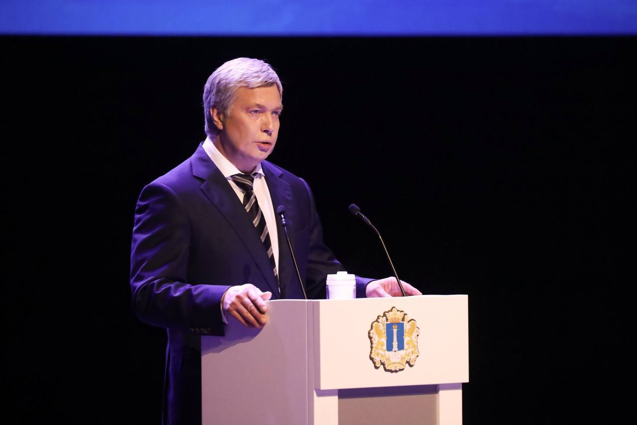 Выступление Губернатора Алексея Русских с ежегодным отчетом о работе Правительства Ульяновское области.