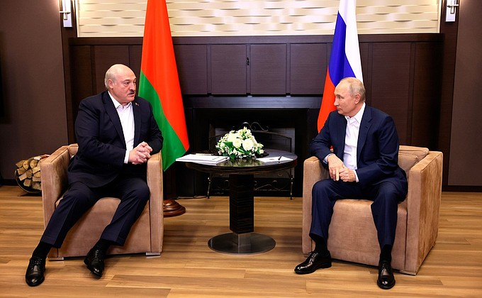 Встреча с Президентом Белоруссии Александром Лукашенко. Встреча с Президентом Белоруссии Александром Лукашенко.