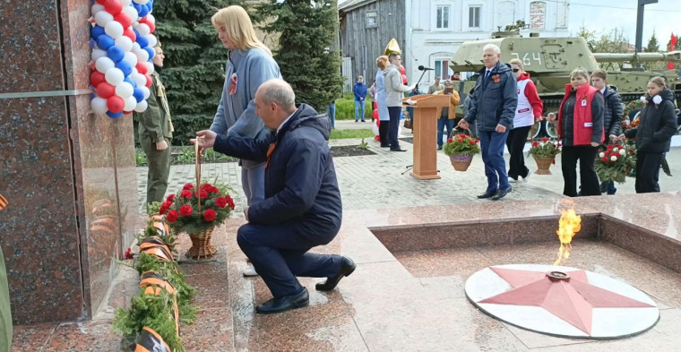 Митинг-реквием &quot;Мы помним&quot; в день 79-й годовщины Победы в Великой Отечественной войне..